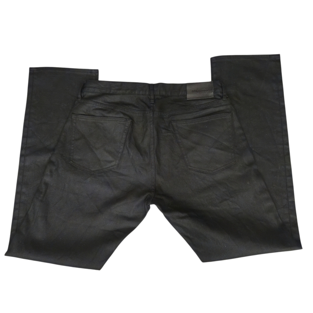 John Varvatos Black Relaxed Jeans J701 - BLACK WEFT JEANS - Picture 12 of 14